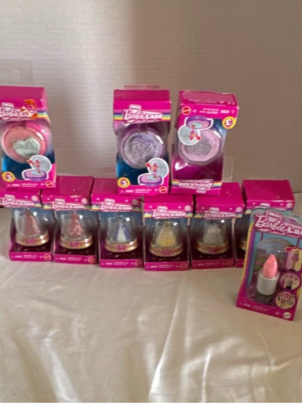 Mattel Mini BarbieLand Series 3 Mini Barbie Figures & Accessories Lot Unopened